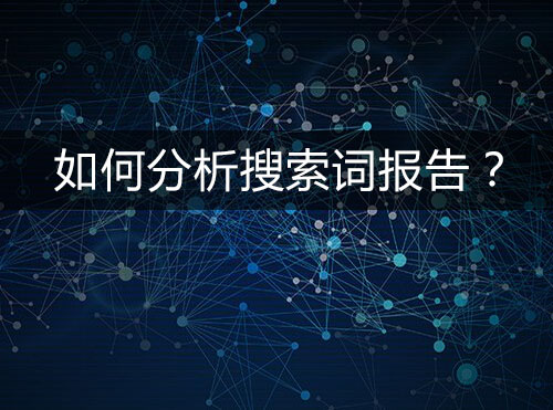 这样分析搜索词报告价值更高！封面