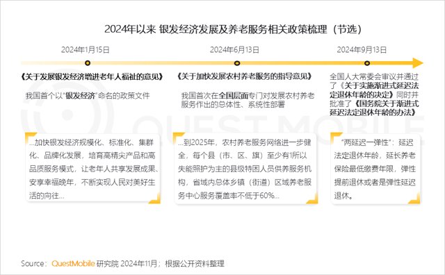 每月花129小时上网，2024银发人群洞察报告封面