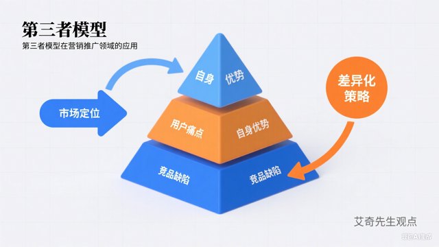 “第三者模型”在营销推广领域的应用 | 艾奇先生观点封面