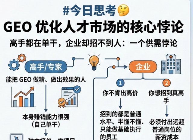 月薪3万招不到GEO优化师？揭开2026年AI营销圈最残酷的“人才死循环”封面