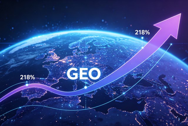 2026 年 GEO 市场规模同比增长 218%：AI 搜索重构流量格局，企业营销阵地加速迁移封面